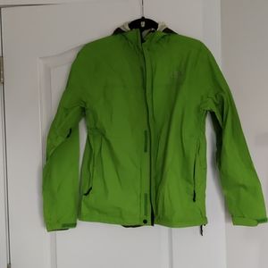 North face hooded rain jacket